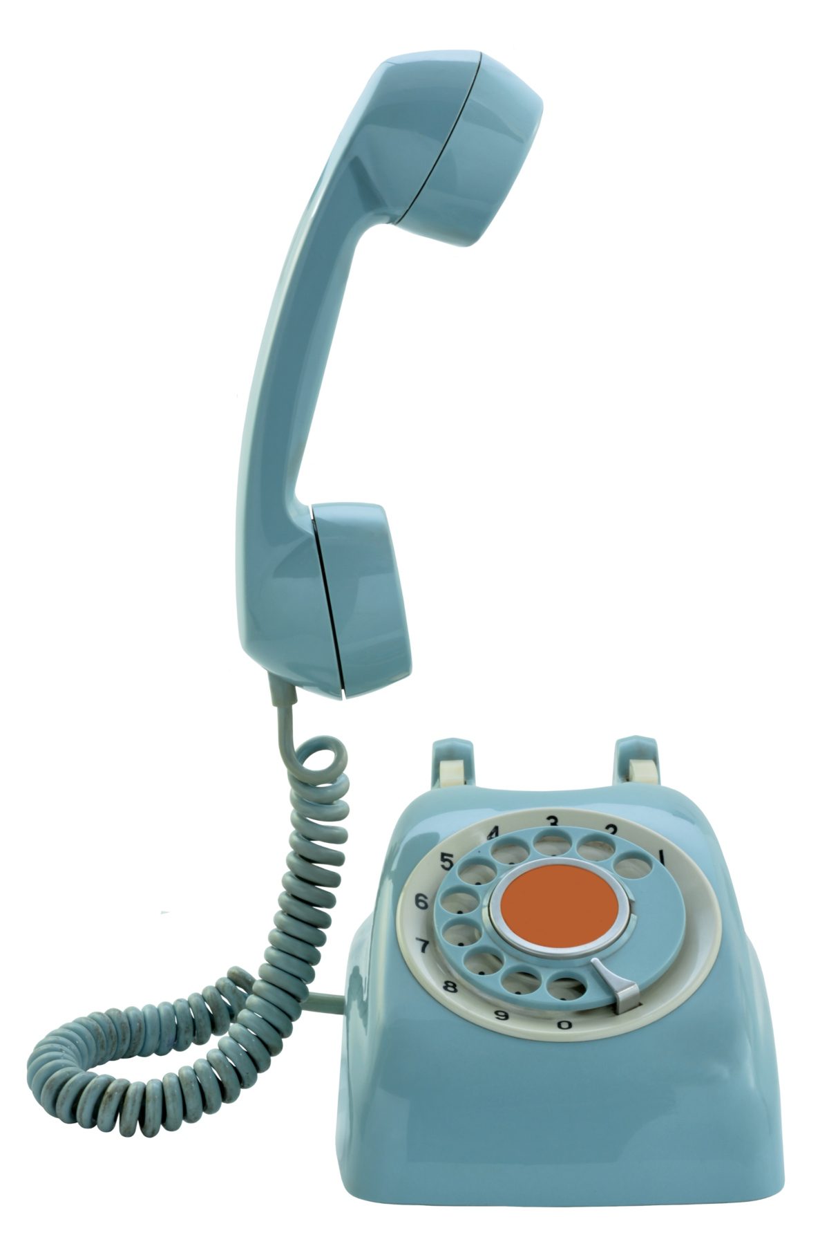 Teal Rotary Phone