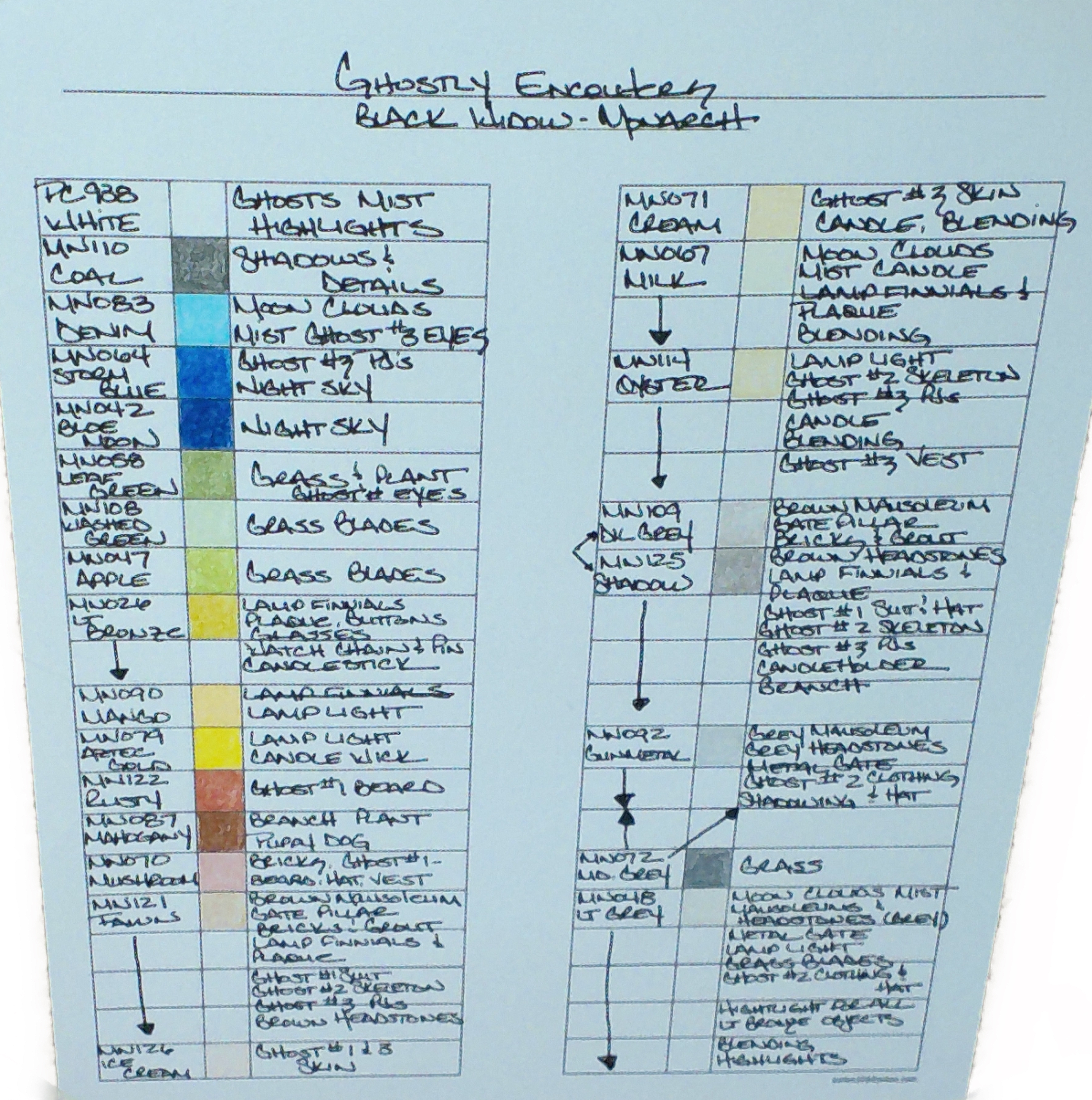 FunDay_Ghosts_ColorChart